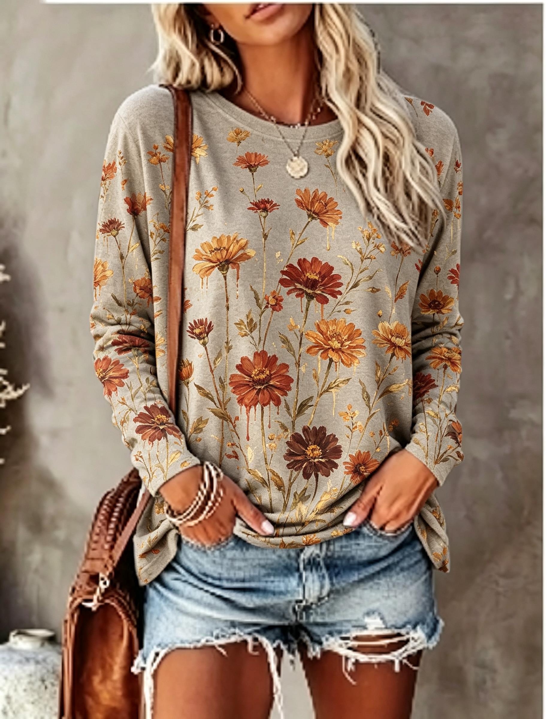 Dames T-shirt met lange mouwen - Winter Clothing For Women recensie en prijs