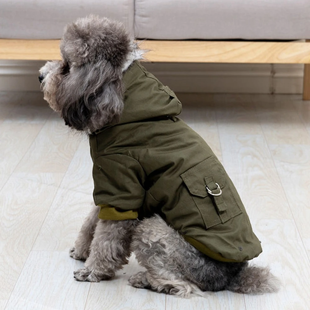Winterdikke hondenjas met capu - Winter Clothing Hiking recensie en prijs
